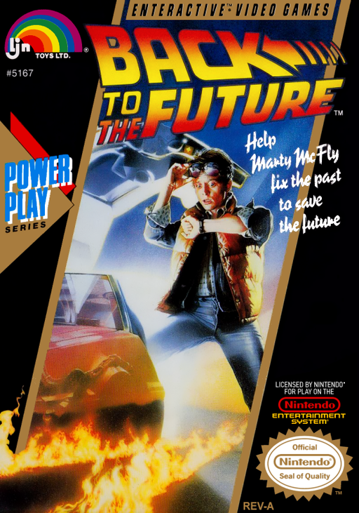 Back to the Future (USA) box art